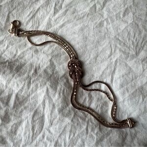 Metal Knot Bracelet